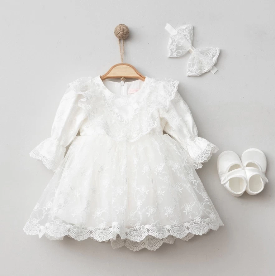 Baby girl white dress