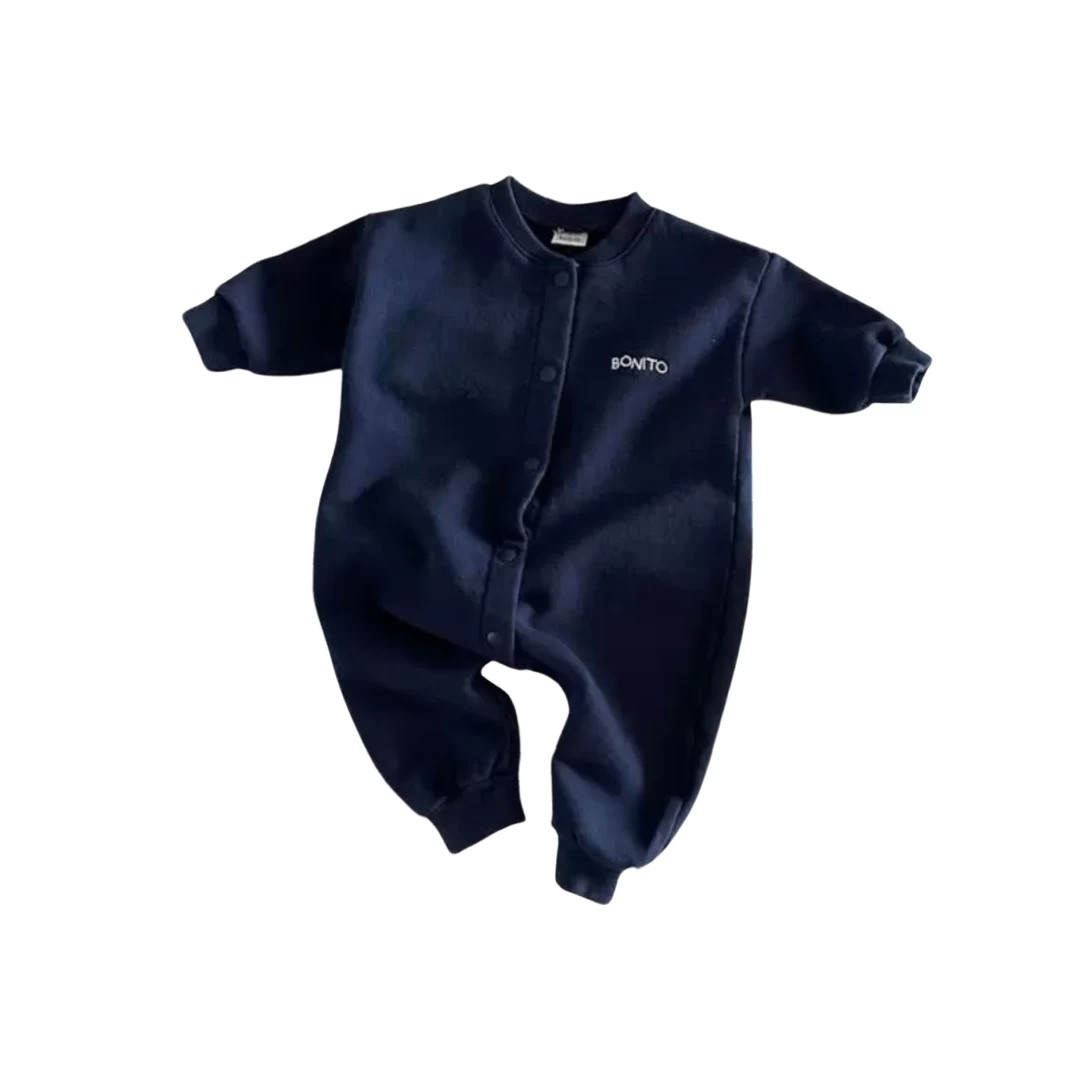 Navy Terry Body Suit