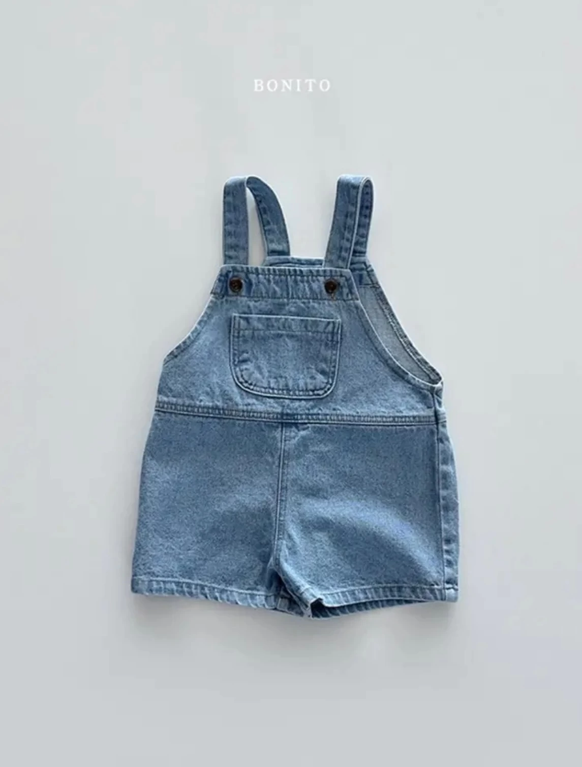 Denim Shorts Dungarees