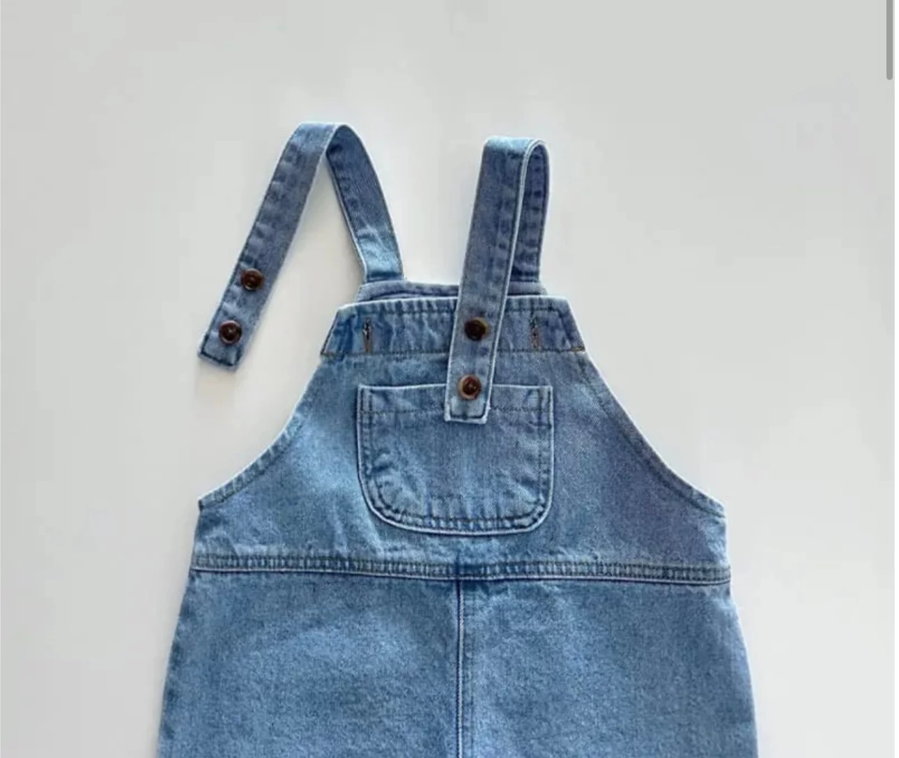 Denim Shorts Dungarees