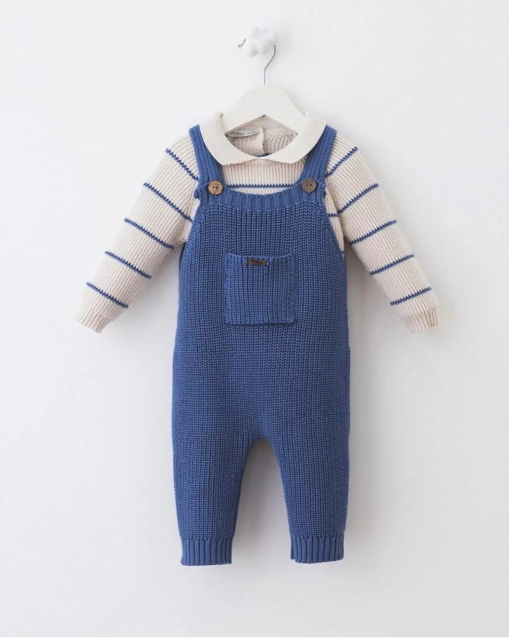 Wool blue set