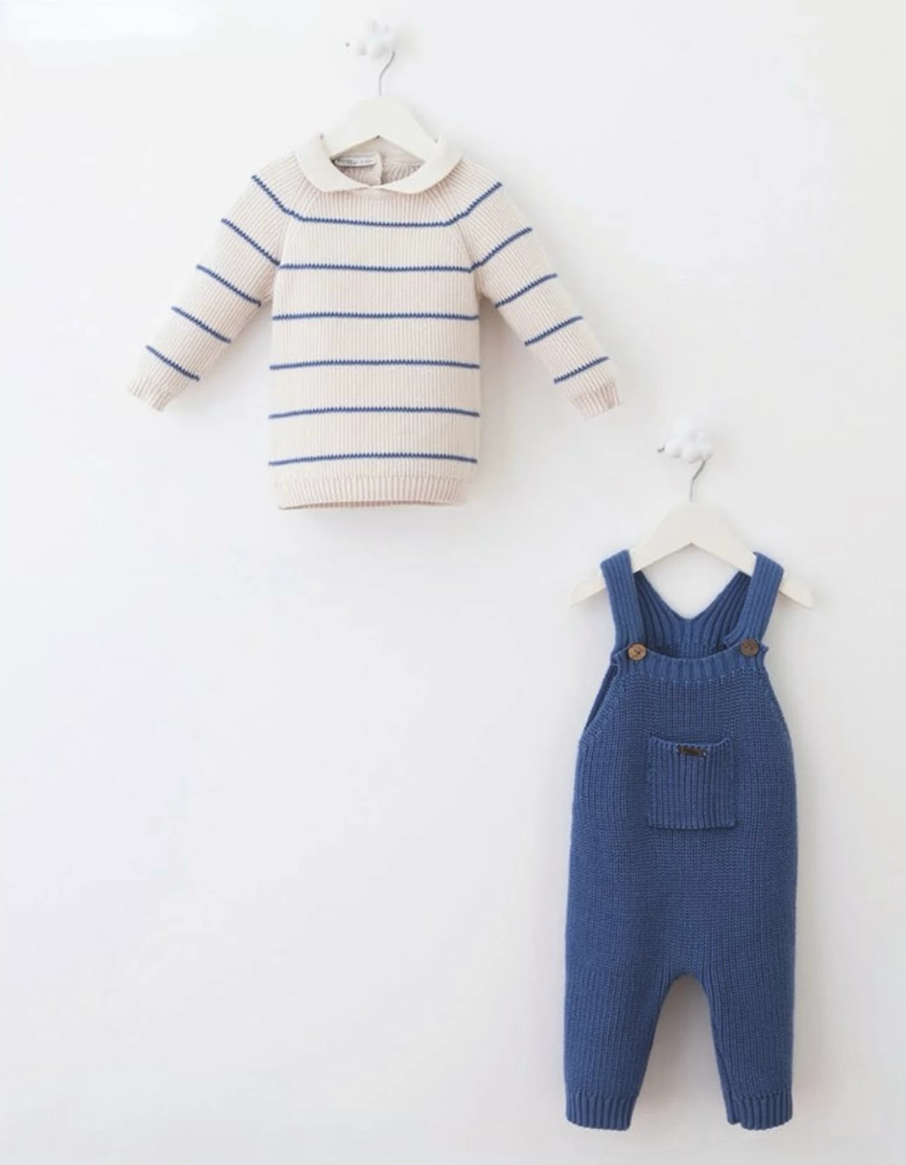 Wool blue set