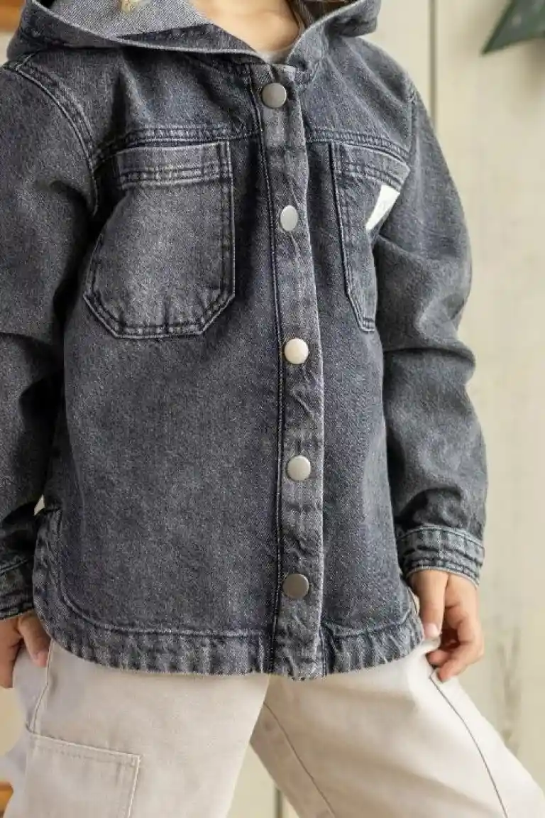 Black jeans jacket