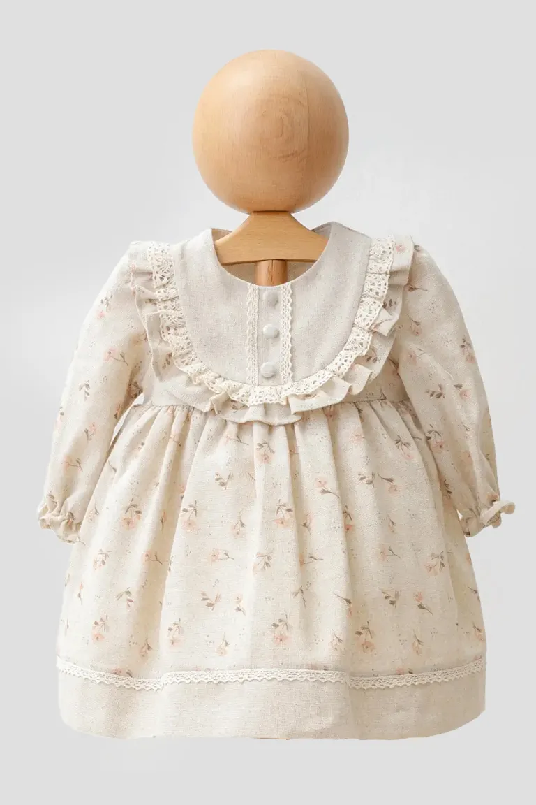 Pink flower dress