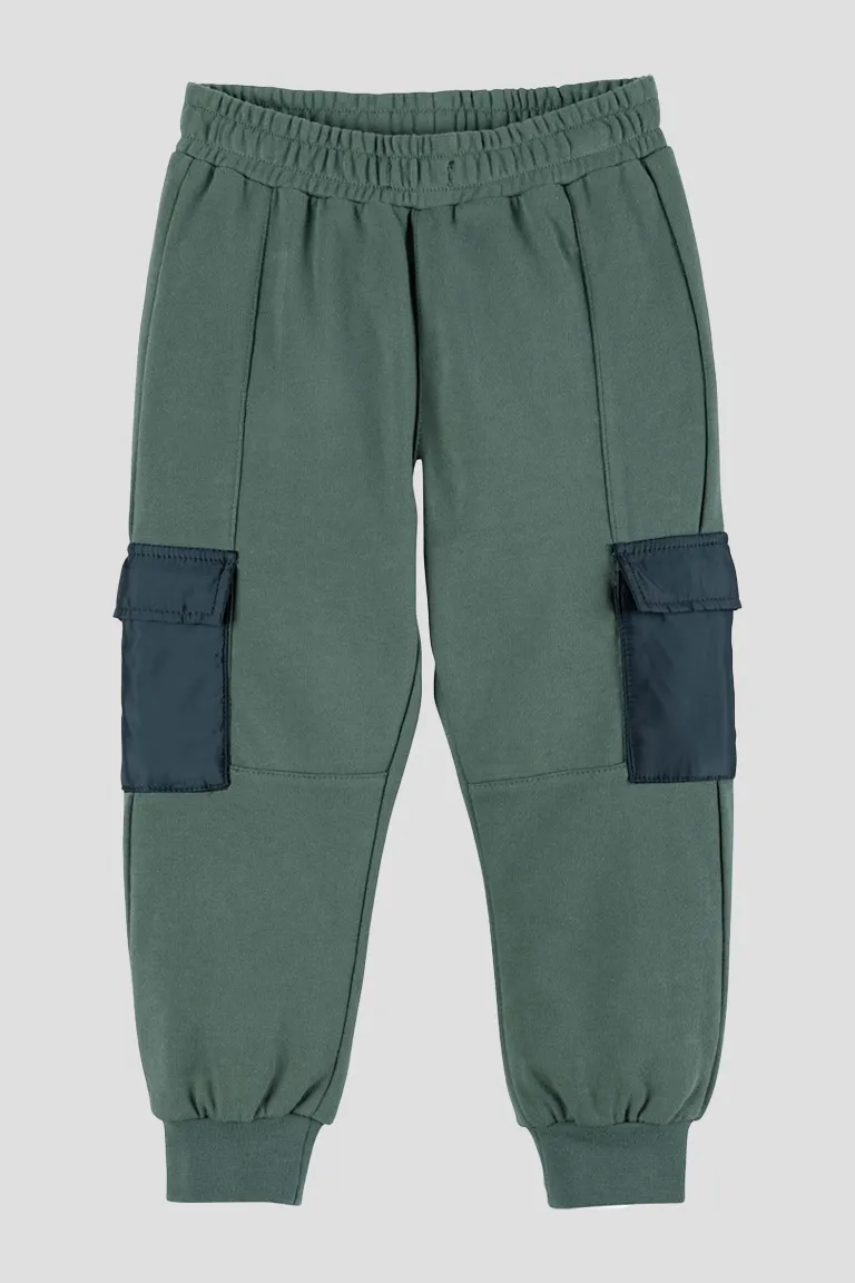 Pocket green pants