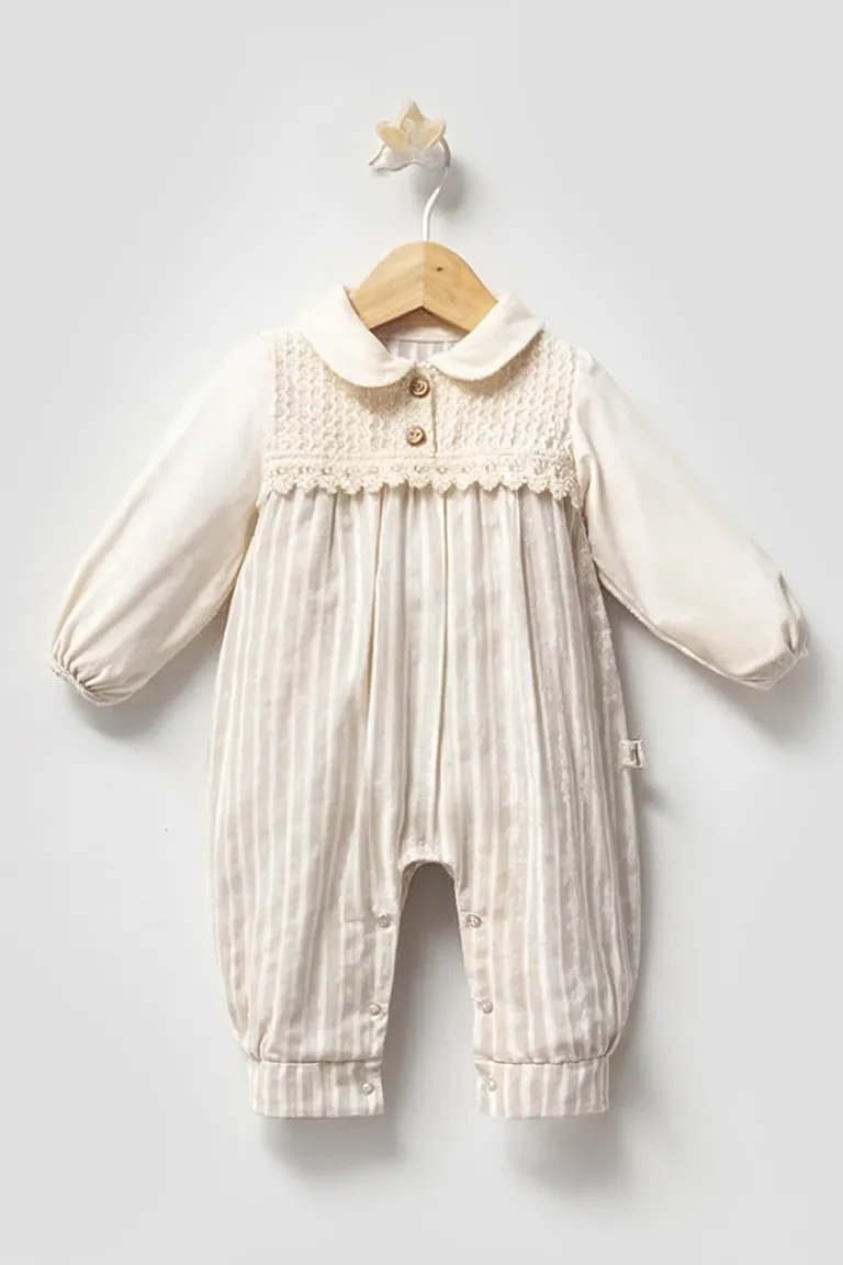 Beige overalls