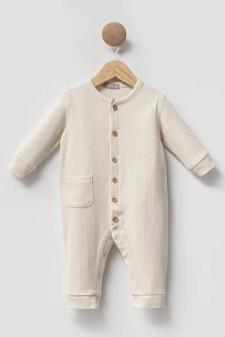 Buttoned overall