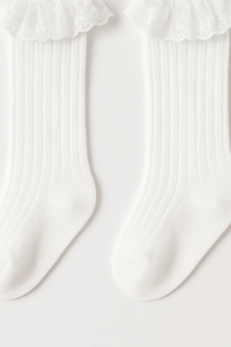 White socks