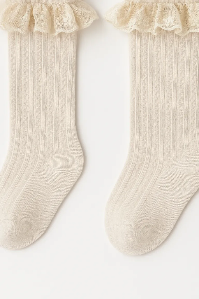 Beige socks