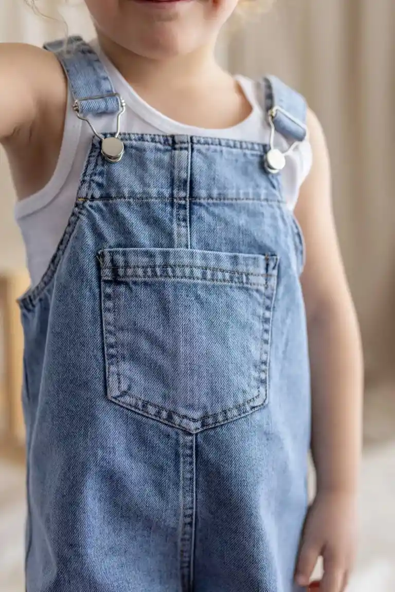 Jeans short overall