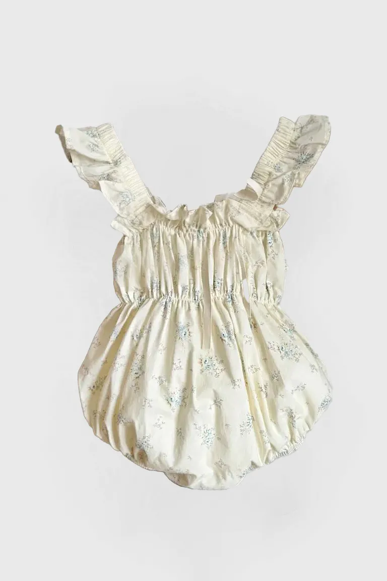 Yellow summer romper