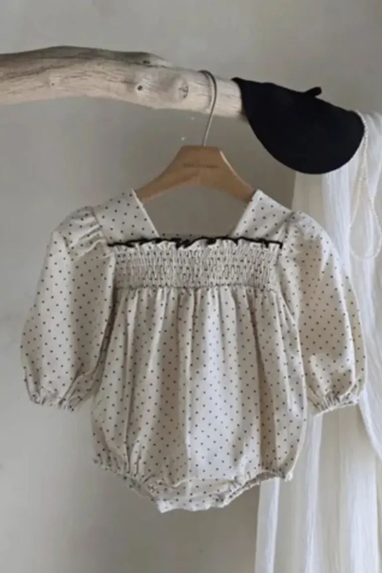 Dotted romper