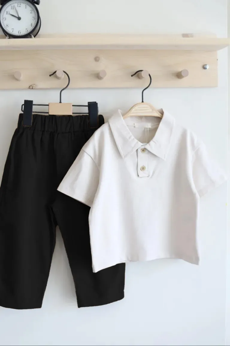 -Black pants set