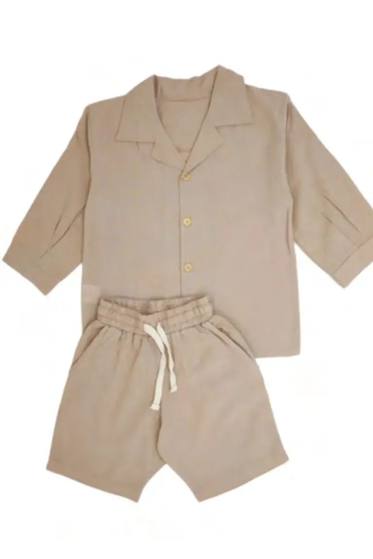 Adam’s beige set