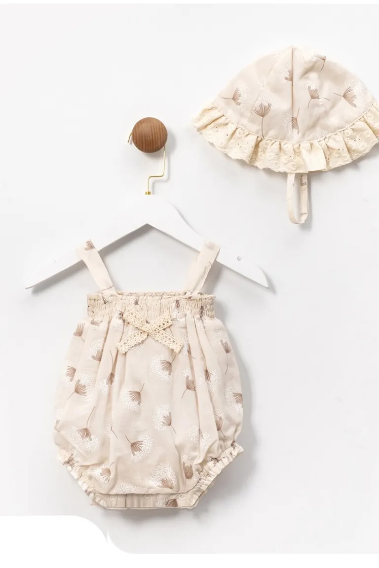 Sofia’s romper with hat