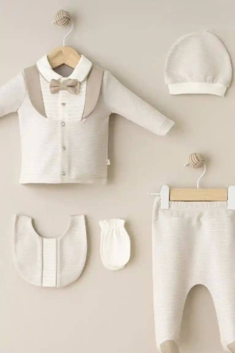 Baby boy hospital set-beige